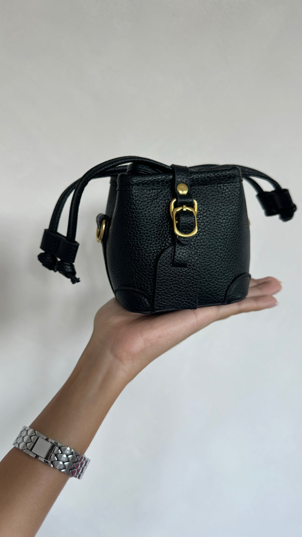 BLACK MINI CHOLI POUCH