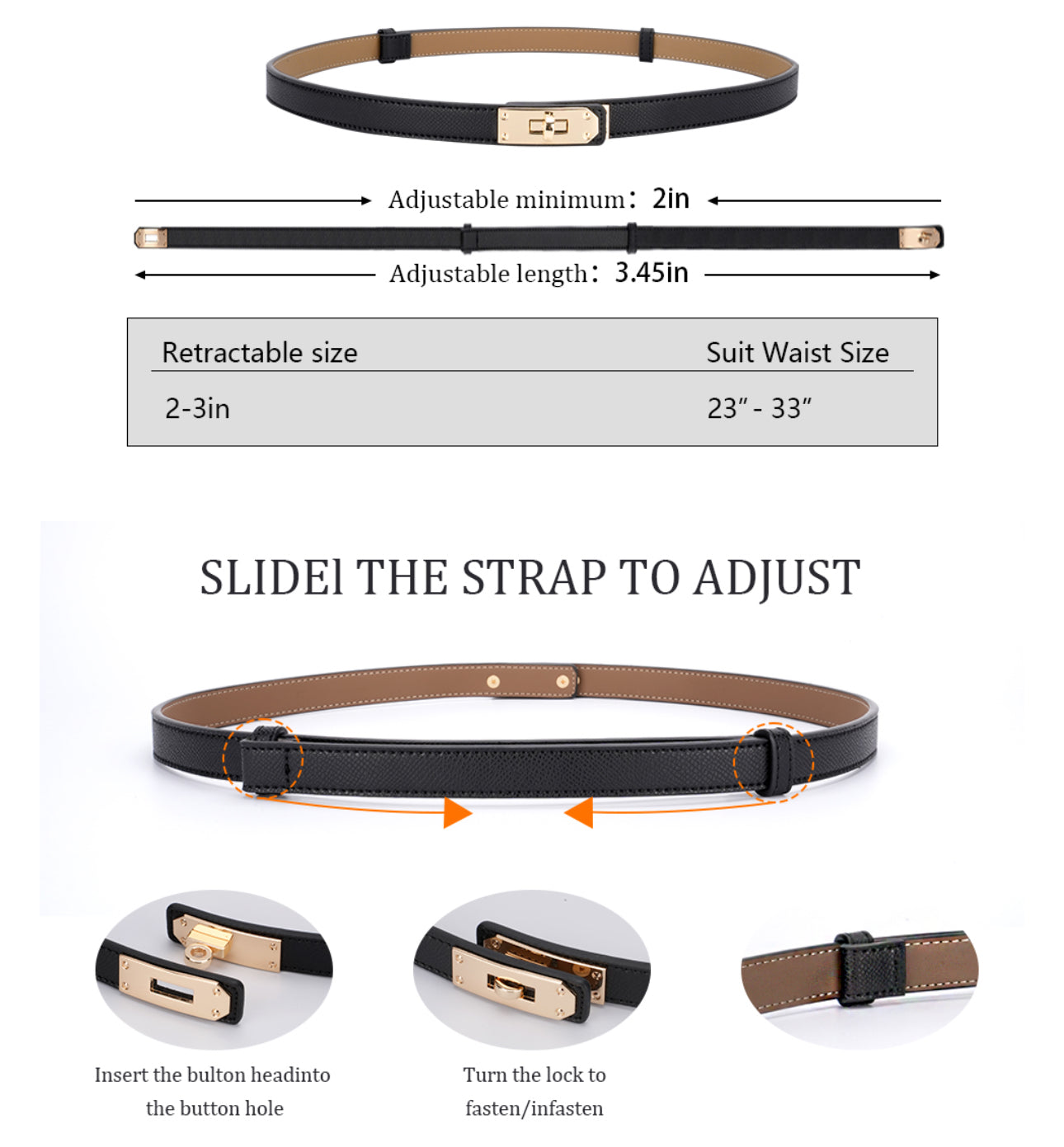 TAUPE - SILVER LEATHER BELT