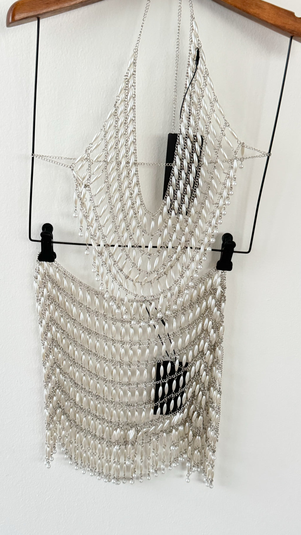 Pearl Drops 2 Piece Body Chain
