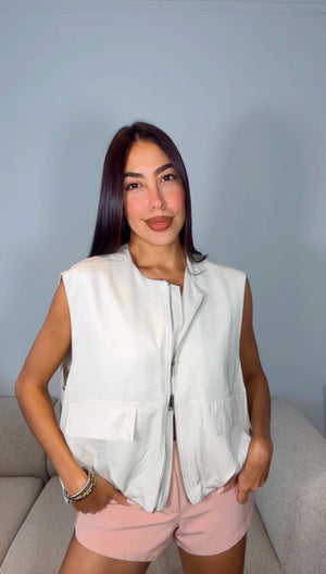 SAND CARGO BAGGY VEST